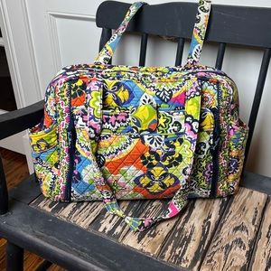 Vera Bradley Colorful Quilted Baby Bag